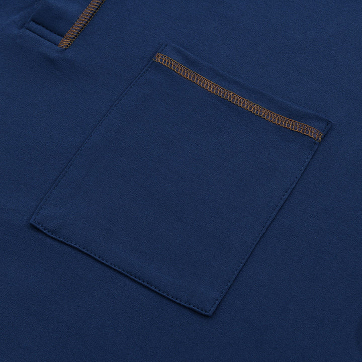 Lucas | Men's Slim-Fit Button Neck Henley T Shirt