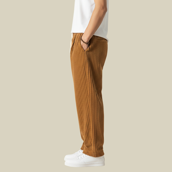 Noah | Men's Loose Fit Corduroy Drawstring Pants