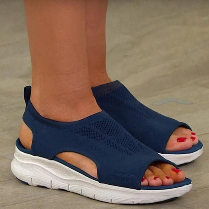 Aria | Cushioned Open-Toe Support Sandals