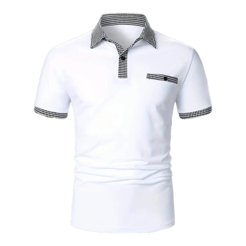 Oliver | Men's Contrast Collar Short Sleeve Polo Shirt