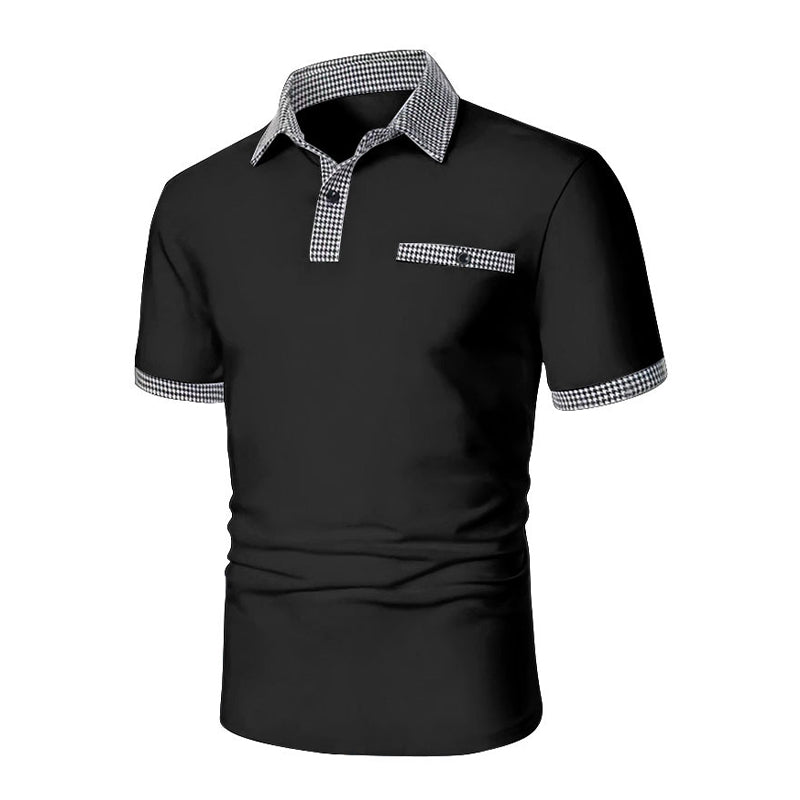 Oliver | Men's Contrast Collar Short Sleeve Polo Shirt