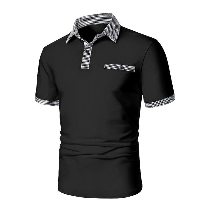 Oliver | Men's Contrast Collar Short Sleeve Polo Shirt