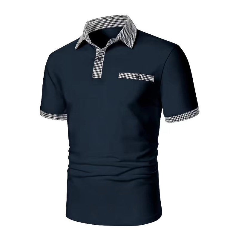 Oliver | Men's Contrast Collar Short Sleeve Polo Shirt