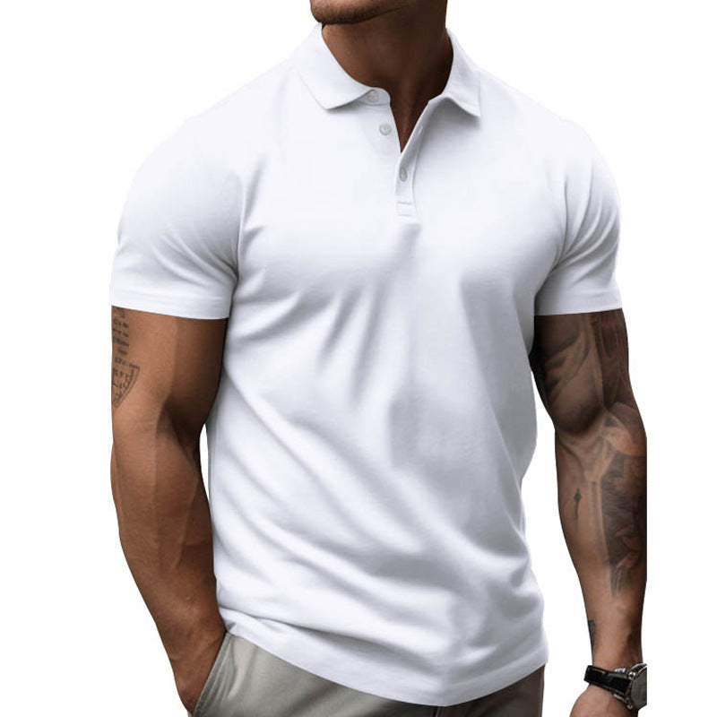 Lucas | Men's Fitted Short Sleeve Classic Polo Shirt