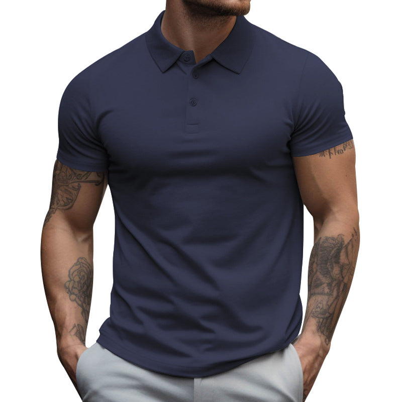 Lucas | Men's Fitted Short Sleeve Classic Polo Shirt