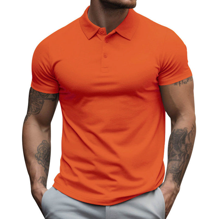 Lucas | Men's Fitted Short Sleeve Classic Polo Shirt