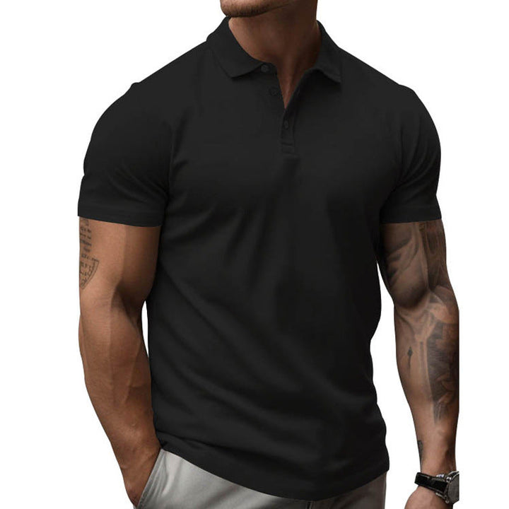 Lucas | Men's Fitted Short Sleeve Classic Polo Shirt