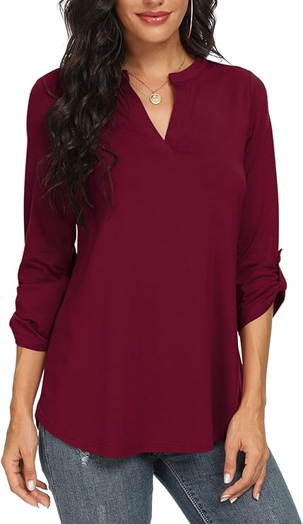 Luna | Women's Chiffon Bell Sleeve Blouse Top