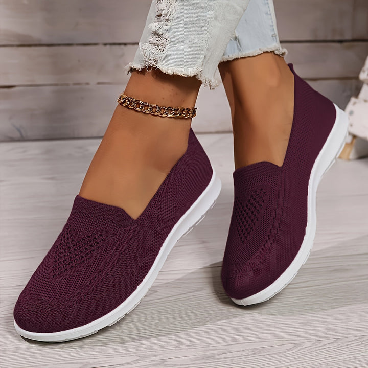 Sophie | Women's Knit Slip-On Lightweight Walking Shoes