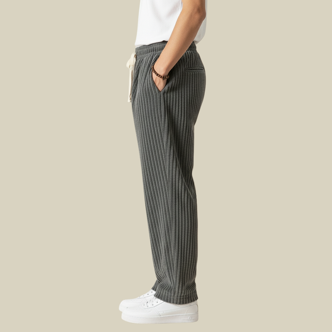 Noah | Men's Loose Fit Corduroy Drawstring Pants