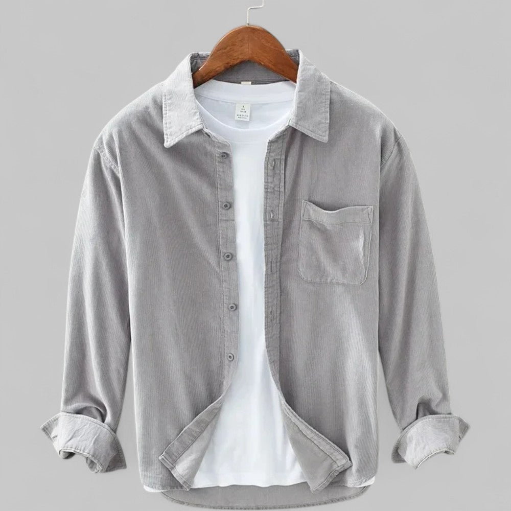 Hugo | Men's Corduroy Button Front Casual Shirt
