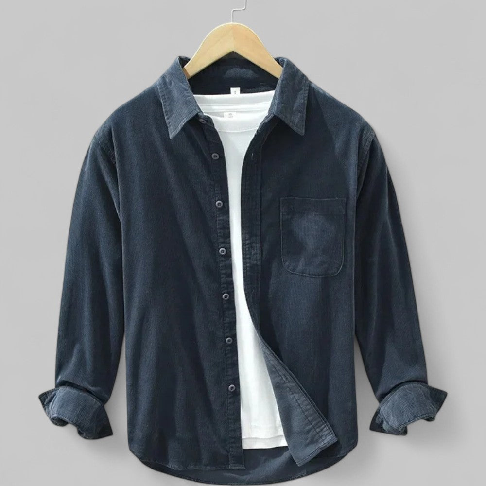 Hugo | Men's Corduroy Button Front Casual Shirt