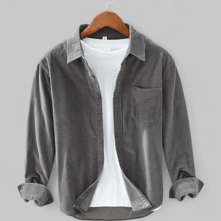 Hugo | Men's Corduroy Button Front Casual Shirt