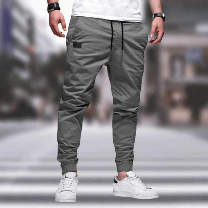 Noah | Men's Tapered Cotton Cargo Jogger Pants