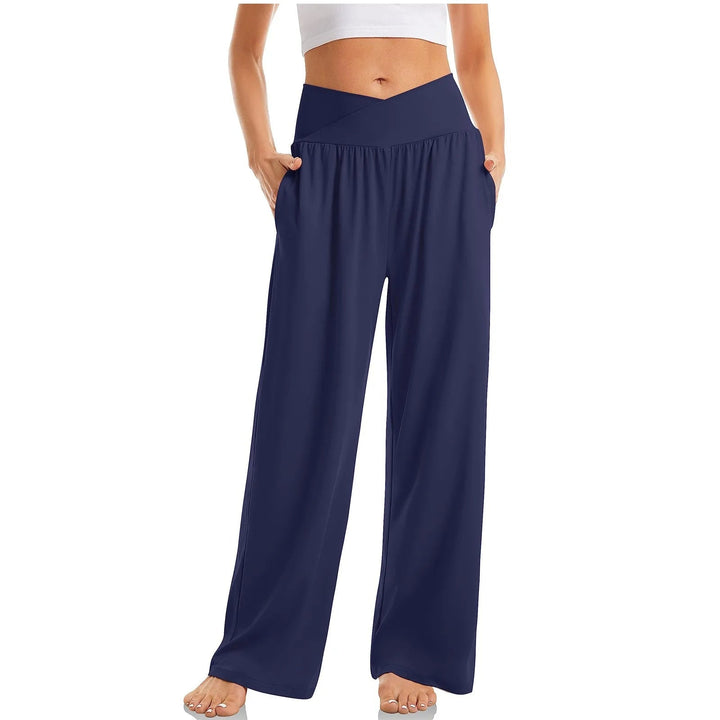 Hannah | Women's High Waist Crossover Yoga Pants