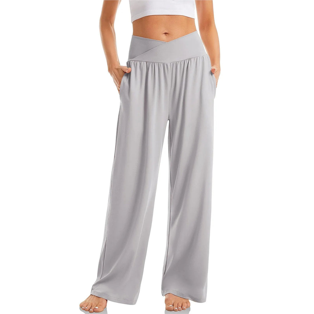 Hannah | Women's High Waist Crossover Yoga Pants