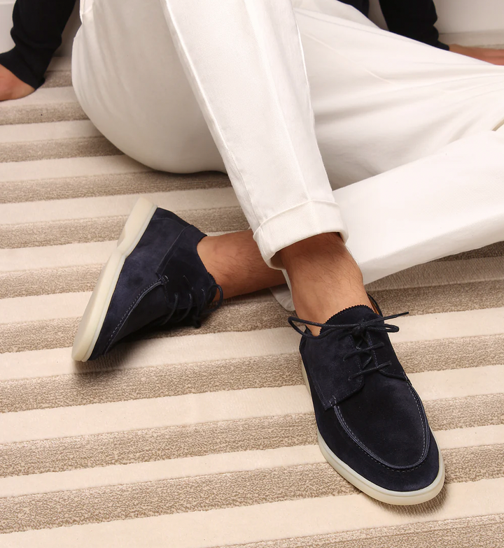 Felix | Men's Suede Lace-Up Casual Loafers