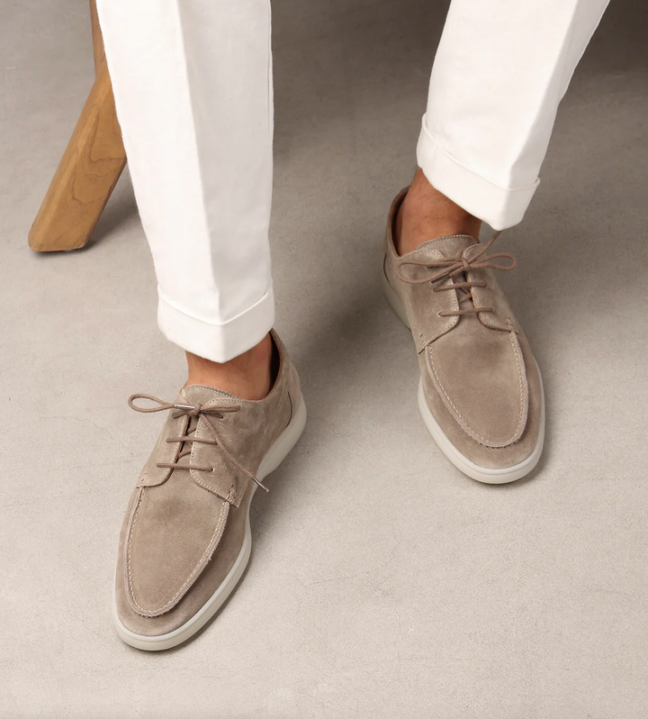 Felix | Men's Suede Lace-Up Casual Loafers