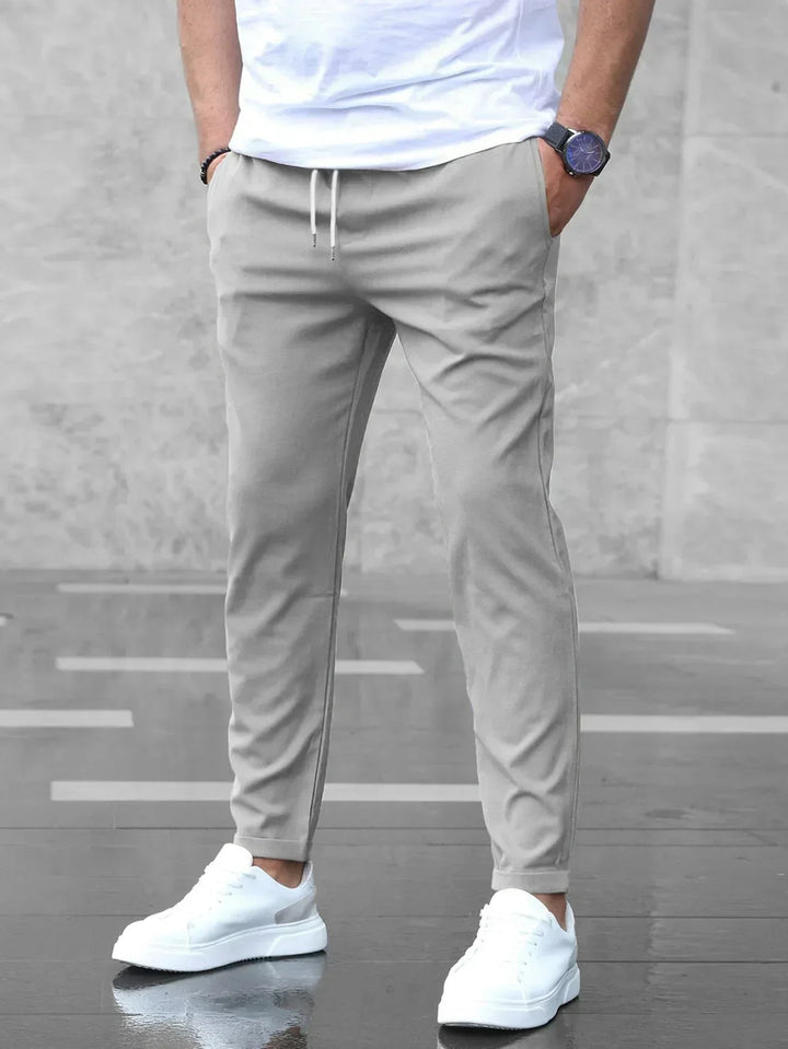 Caleb | Men's Slim Fit Casual Everyday Trousers