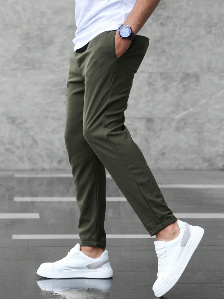 Caleb | Men's Slim Fit Casual Everyday Trousers
