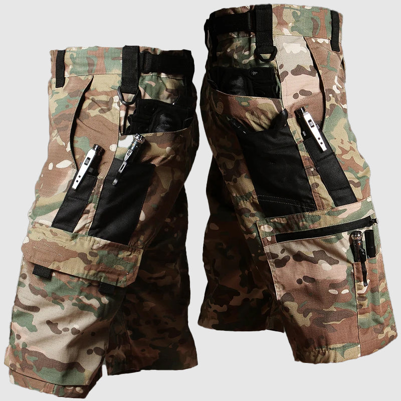 Logan | Men's Camouflage Utility Cargo Shorts