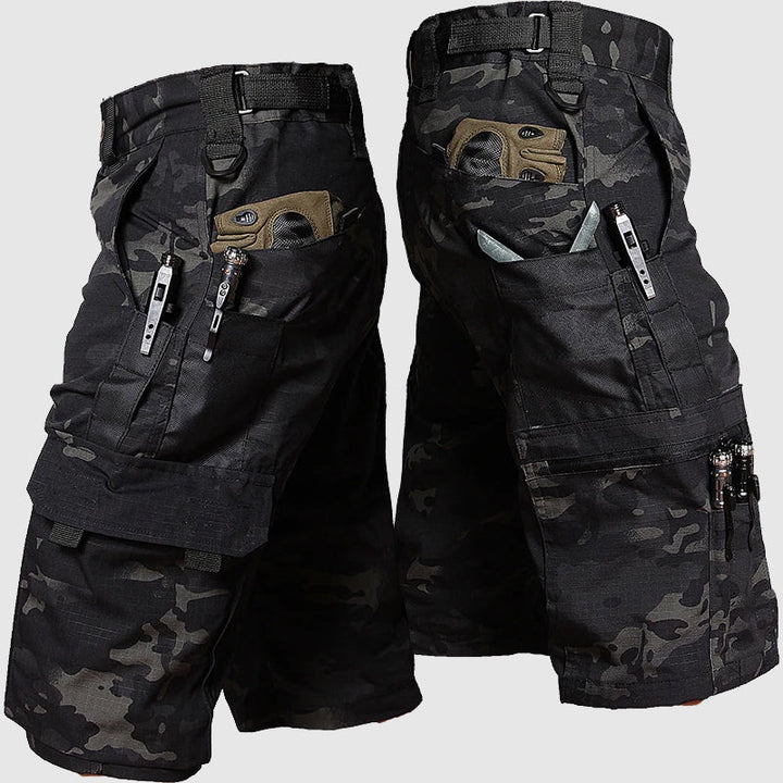 Logan | Men's Camouflage Utility Cargo Shorts