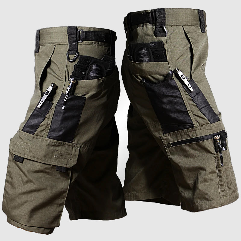 Logan | Men's Camouflage Utility Cargo Shorts