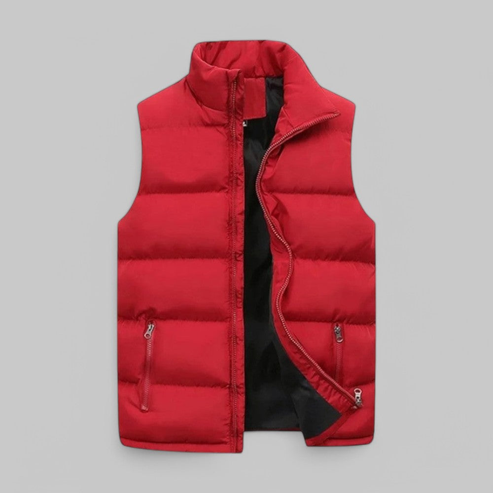 Theo | Men's Lightweight Quilted Zip Puffer Vest