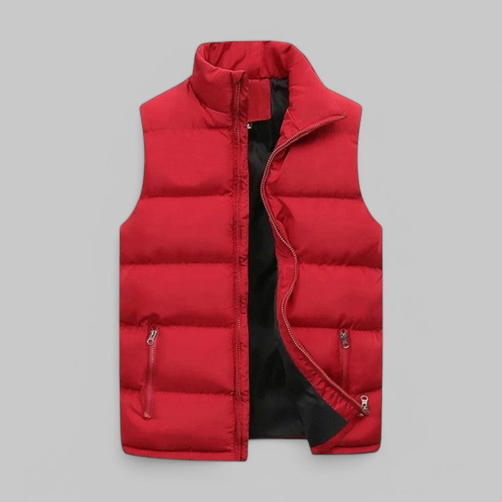 Theo | Men's Lightweight Quilted Zip Puffer Vest
