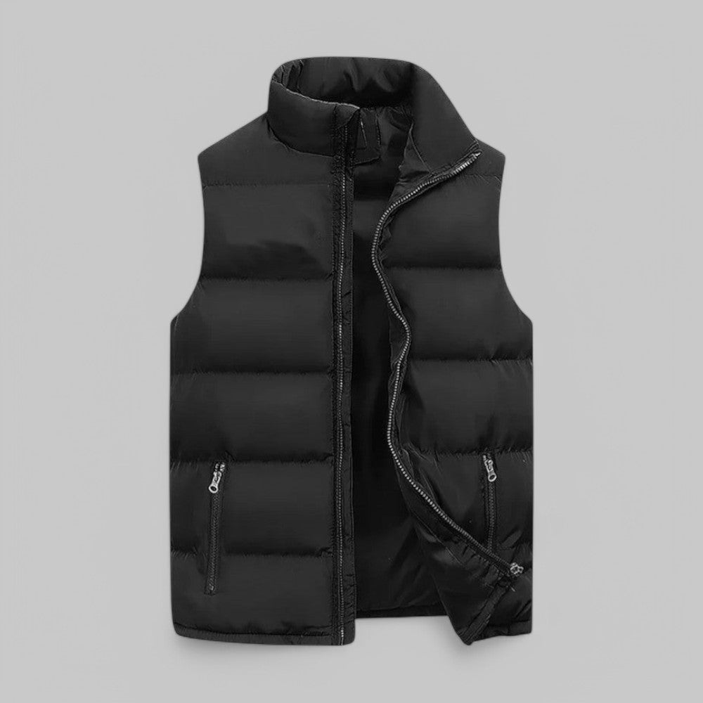 Theo | Men's Lightweight Quilted Zip Puffer Vest