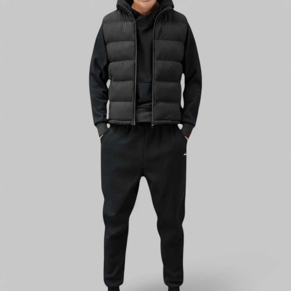 Theo | Men's Lightweight Quilted Zip Puffer Vest