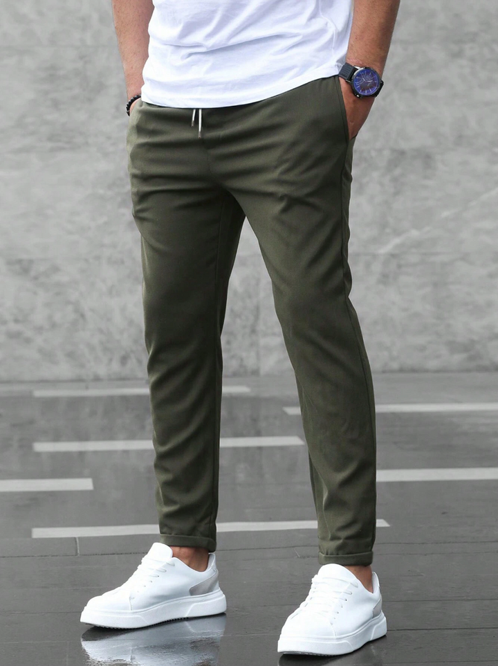 Caleb | Men's Slim Fit Casual Everyday Trousers