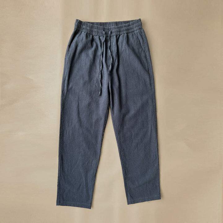 Luca | Men's Drawstring Wide-Leg Casual Pants