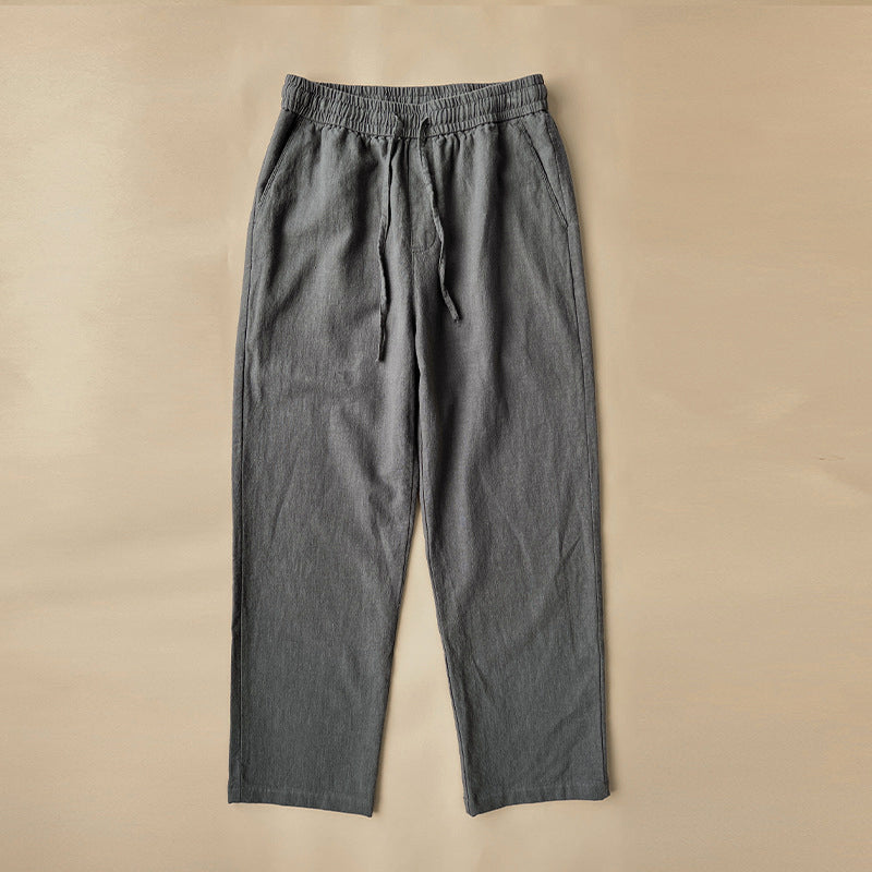 Luca | Men's Drawstring Wide-Leg Casual Pants