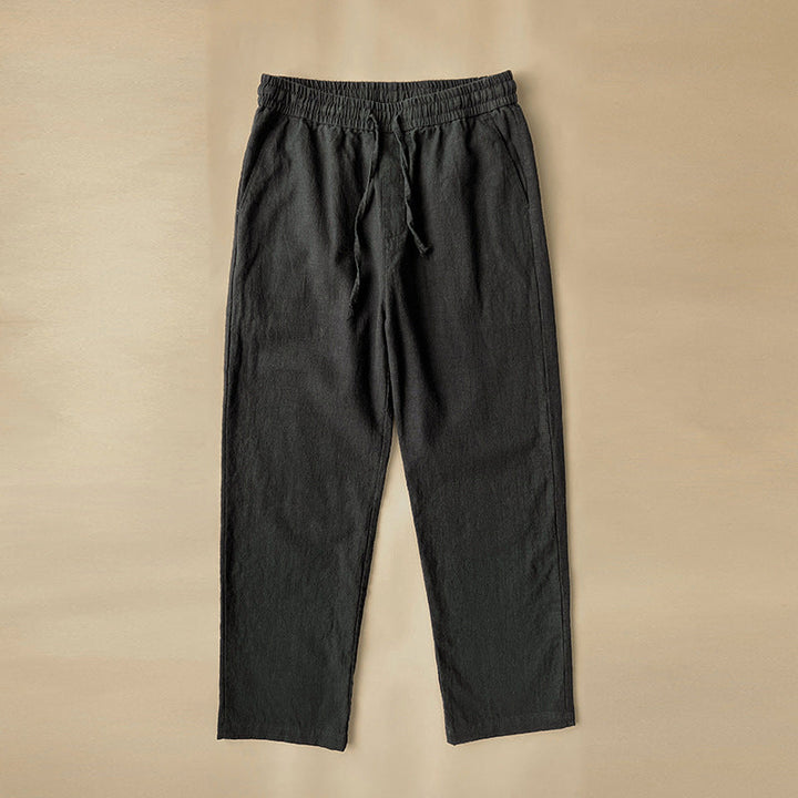 Luca | Men's Drawstring Wide-Leg Casual Pants