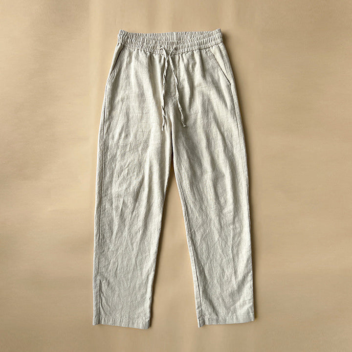 Luca | Men's Drawstring Wide-Leg Casual Pants