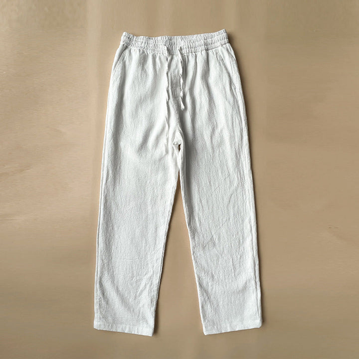 Luca | Men's Drawstring Wide-Leg Casual Pants