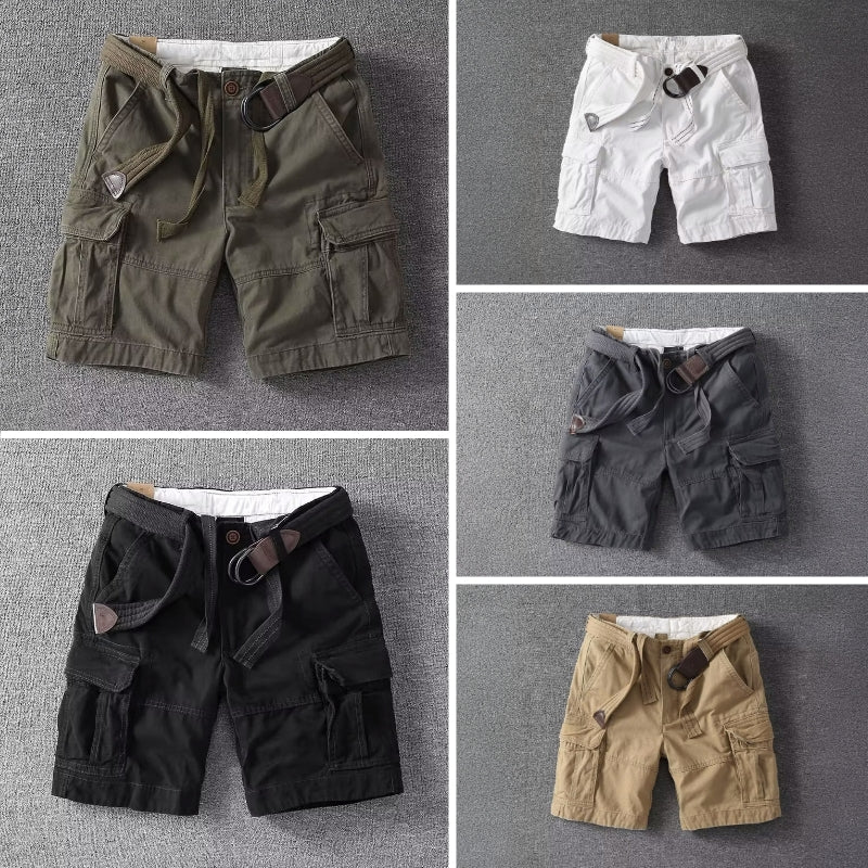 Miles | Men's Utility Style Multi Pocket Shorts