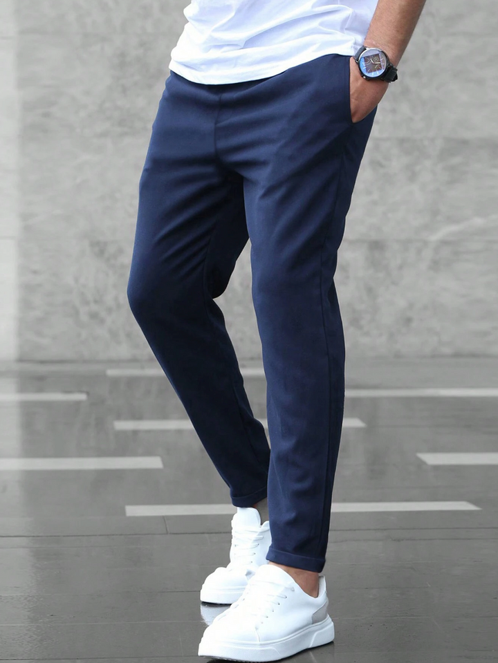 Caleb | Men's Slim Fit Casual Everyday Trousers