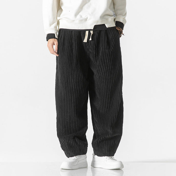 Noah | Men's Loose Fit Corduroy Drawstring Pants
