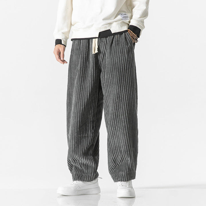 Noah | Men's Loose Fit Corduroy Drawstring Pants
