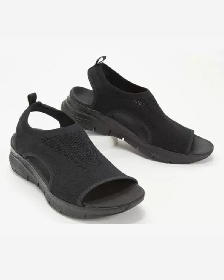 Aria | Cushioned Open-Toe Support Sandals