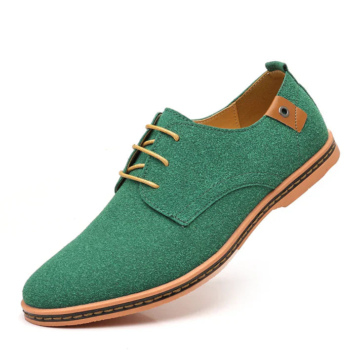 Oliver | Men's Suede Oxford Lace-Up Dress Shoes