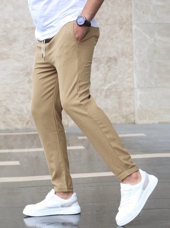 Caleb | Men's Slim Fit Casual Everyday Trousers