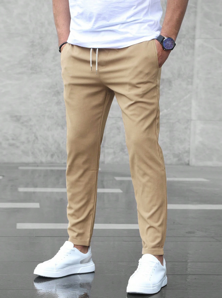 Caleb | Men's Slim Fit Casual Everyday Trousers