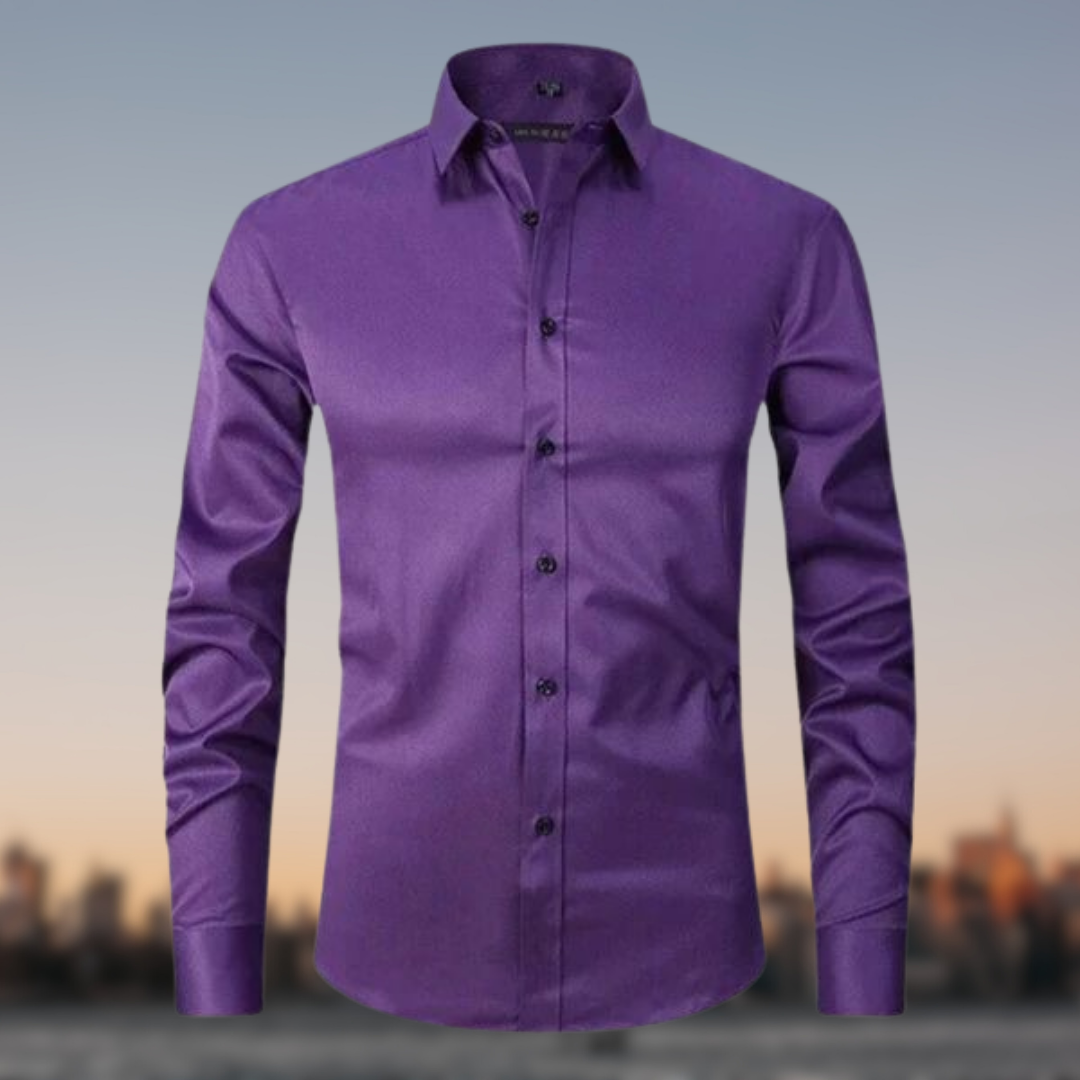 Liam | Men's Wrinkle Resistant Button Dress Shirt