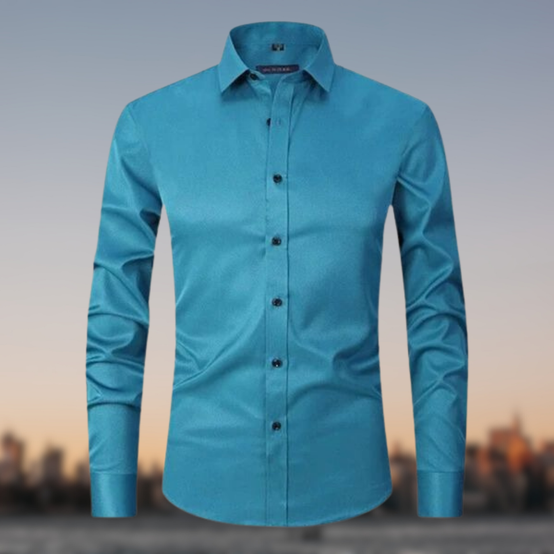 Liam | Men's Wrinkle Resistant Button Dress Shirt