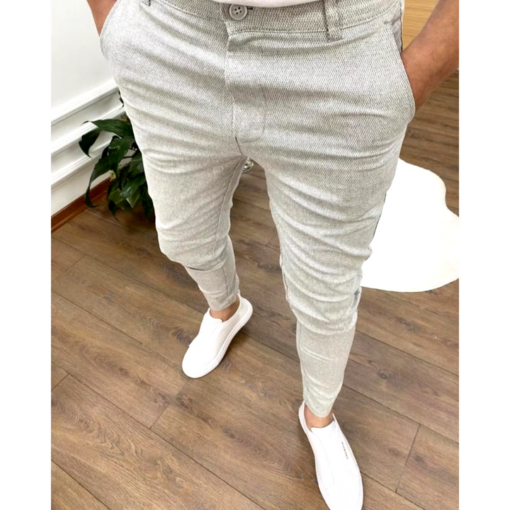Ethan | Men's Tapered Stretch Fit Everyday Trousers