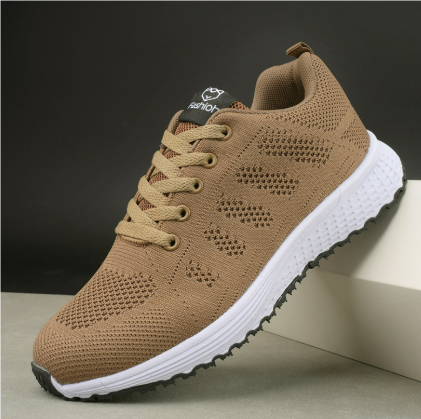 Nina | Women's Lace-Up Low Top Breathable Sneakers