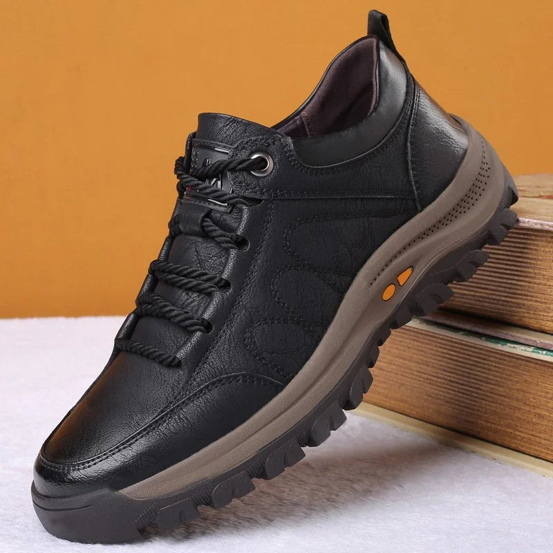 Wyatt | Men's Leather Lace-Up Casual Shoes
